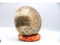 Chakra Yogi Tibetan Singing Bowl – Hand-Etched by Thanka Artists