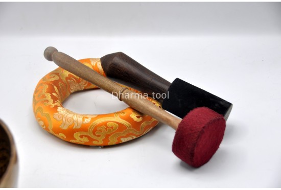 Akshobhya Buddha Tibetan Singing Bowl – Hand-Etched by Master Thanka Artists