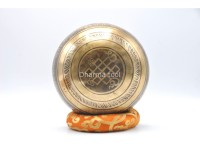 Buddha Tibetan Singing Bowl with Tibetan Mantra & Endless Knot Design