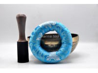 Eyes of Buddha Tibetan Singing Bowl with Om Mani Padme Hum Mantra & Endless Knot Design