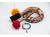 Hand-Engraved Buddha Tibetan Singing Bowl – Premium Artwork