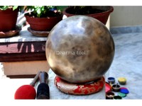 Lord Ganesha Etched – Handmade Tibetan Singing Bowl (Multiple Size Options)