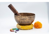 Palm Size Hand Engraved Tibetan Singing Bowl – Multiple Size Options (5 & 6 Inches)