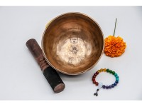 Palm Size Hand Engraved Tibetan Singing Bowl – Multiple Size Options (5 & 6 Inches)