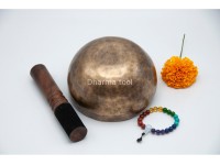 Palm Size Hand Engraved Tibetan Singing Bowl – Multiple Size Options (5 & 6 Inches)