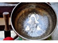 Lord Shiva Etched Tibetan Singing Bowl – Multiple Size Options