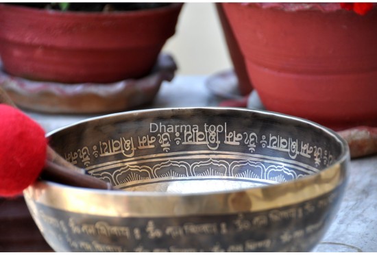 Lord Shiva Etched Tibetan Singing Bowl – Multiple Size Options