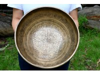 Large Buddha Foot Carved – Tibetan Singing Bowl – Multiple Size Option