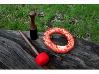 Mantra Mandala Etched Tibetan Singing Bowl – Tibetan Mantra & OM Symbol – Multiple Size Option