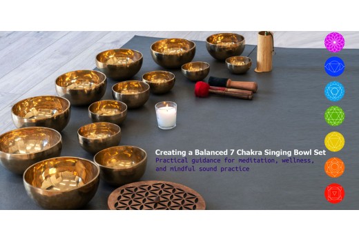 How to Build a Balanced 7 Chakra Singing Bowl Set for Chakra Healing