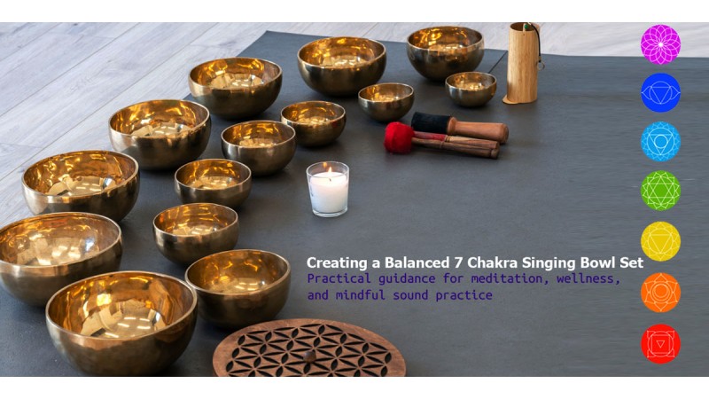How to Build a Balanced 7 Chakra Singing Bowl Set for Chakra Healing