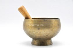 Old Collected Naga Pedestal Singing Bowl