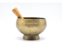 Old Collected Naga Pedestal Singing Bowl