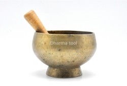 Old Collected Naga Pedestal Singing Bowl