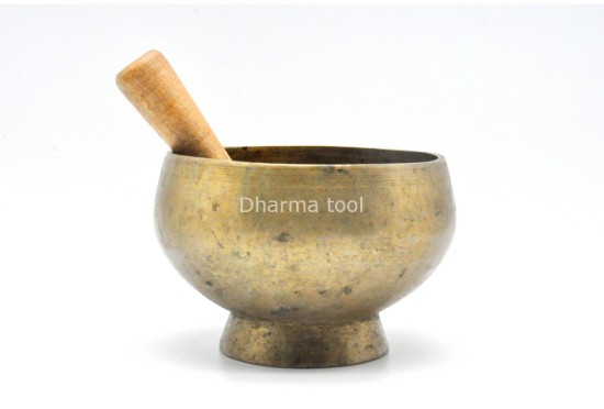 Old Collected Naga Pedestal Singing Bowl