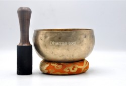 Old Collected Koprebati Singing Bowl – Antique Himalayan Bowl
