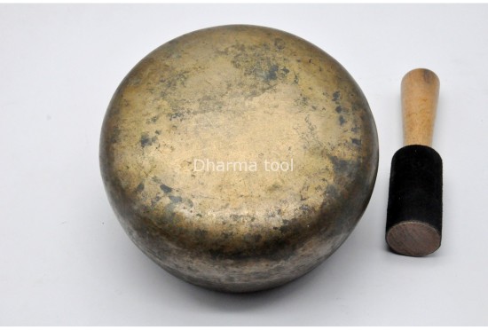 Old Collected Mani Singing Bowl – Antique Himalayan Bowl