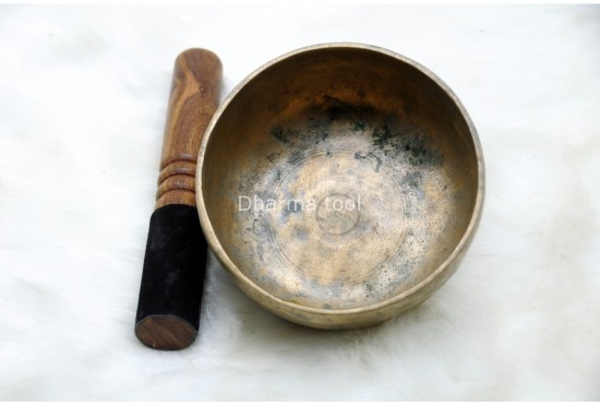 Old Collected Thadobati Cup Singing Bowl – Small Antique Himalayan Bowl (3"–5")