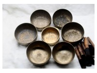 Antique Thadobati 7 Chakra Singing Bowl Set – Professionally Selected
