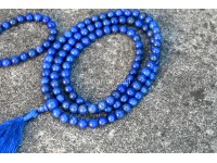 Lapis Lazuli Prayer Beads Set – 108 Beads Mala & Bracelet