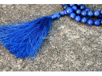 Lapis Lazuli Prayer Beads Set – 108 Beads Mala & Bracelet
