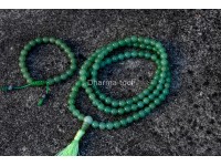 Green Onyx Prayer Beads Set – 108 Beads Mala & Bracelet