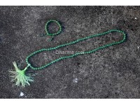 Green Onyx Prayer Beads Set – 108 Beads Mala & Bracelet