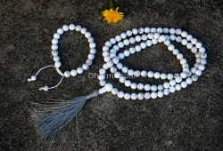 Howlite Prayer Beads Set – 108 Beads Mala & Bracelet