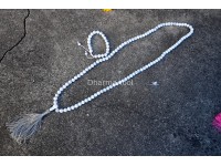 Howlite Prayer Beads Set – 108 Beads Mala & Bracelet