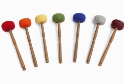 Felt Striker for Singing Bowls & Gongs – Multi Size & Multi Color