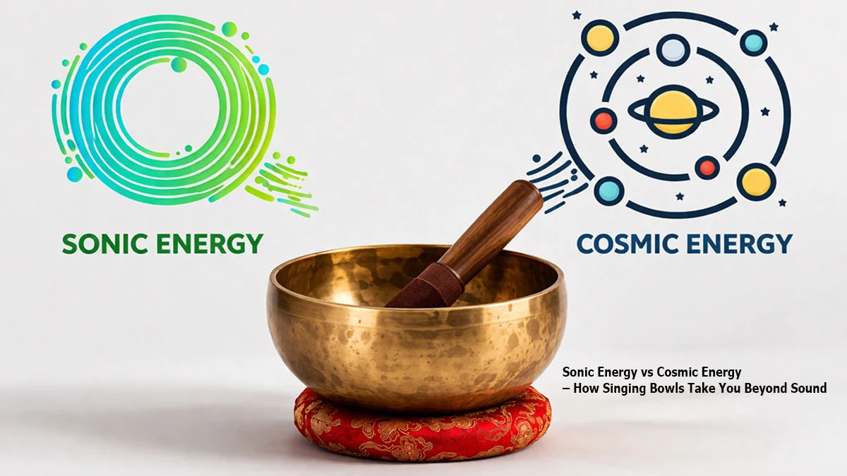 Sonic Energy vs Cosmic Energy Singing Bowl – Understanding Sound and Deep Meditation States