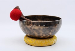 8-Inch Tibetan Singing Bowl – Mindfulness & Daily Wellness Bowl