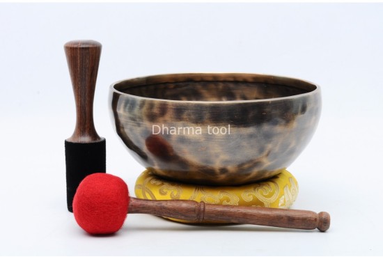 8-Inch Tibetan Singing Bowl – Mindfulness & Daily Wellness Bowl