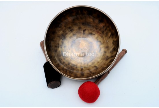 8-Inch Tibetan Singing Bowl – Mindfulness & Daily Wellness Bowl