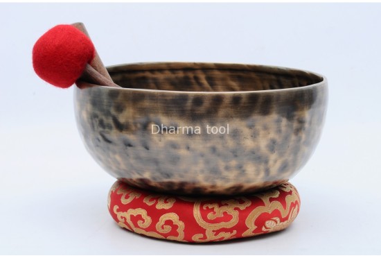 10-Inch Tibetan Singing Bowl – Deep Calm & Vibrational Relaxation Bowl