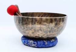 12-Inch Tibetan Singing Bowl – Full-Body Resonance & Therapeutic Vibration Bowl