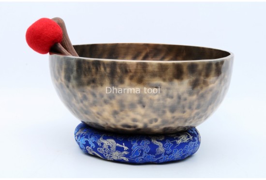 12-Inch Tibetan Singing Bowl – Full-Body Resonance & Therapeutic Vibration Bowl