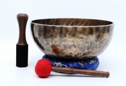 12-Inch Tibetan Singing Bowl – Full-Body Resonance & Therapeutic Vibration Bowl