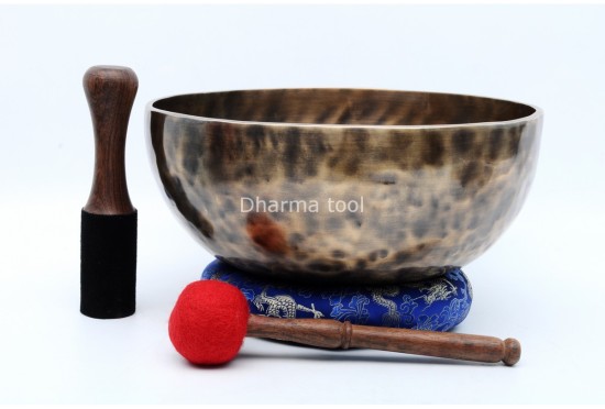 12-Inch Tibetan Singing Bowl – Full-Body Resonance & Therapeutic Vibration Bowl