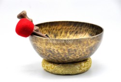 13-Inch Tibetan Singing Bowl – Large Resonance Bowl for Sound Baths & Healing