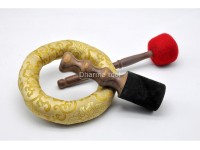 13-Inch Tibetan Singing Bowl – Large Resonance Bowl for Sound Baths & Healing