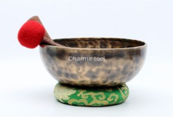 9-Inch Tibetan Singing Bowl – Grounding & Deep Vibrational Wellness Bowl