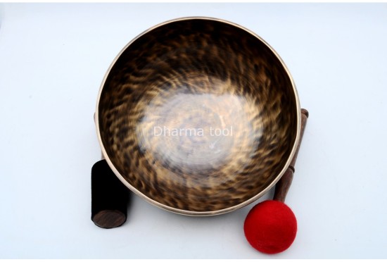 9-Inch Tibetan Singing Bowl – Grounding & Deep Vibrational Wellness Bowl