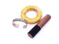 Palm Size Singing Bowl – Tiger Eye Antique Finish (4, 5 & 6 Inches)