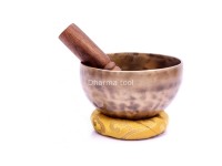 Palm Size Singing Bowl – Tiger Eye Antique Finish (4, 5 & 6 Inches)