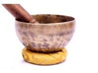 Palm Size Singing Bowl – Tiger Eye Antique Finish (4, 5 & 6 Inches)