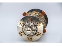 8-Inch Table Top Prayer Wheel – 3-Line Mantra