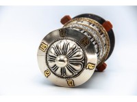 10-Inch Table Top Prayer Wheel – Eight Auspicious Symbols