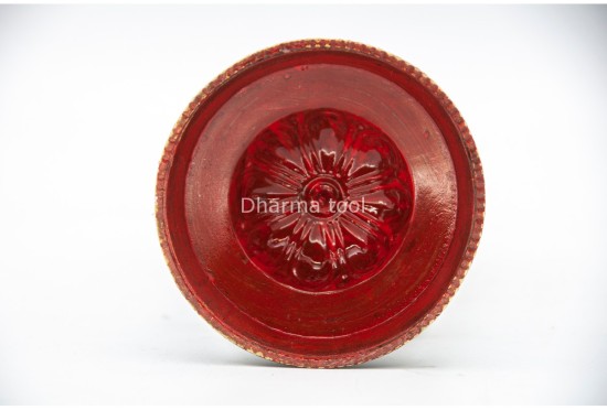 7 Inch Table Top Tibetan Prayer Wheel Eight Lucky Symbols