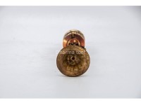 7.5 Inch Tibetan Prayer Wheel Vajra Brass Base
